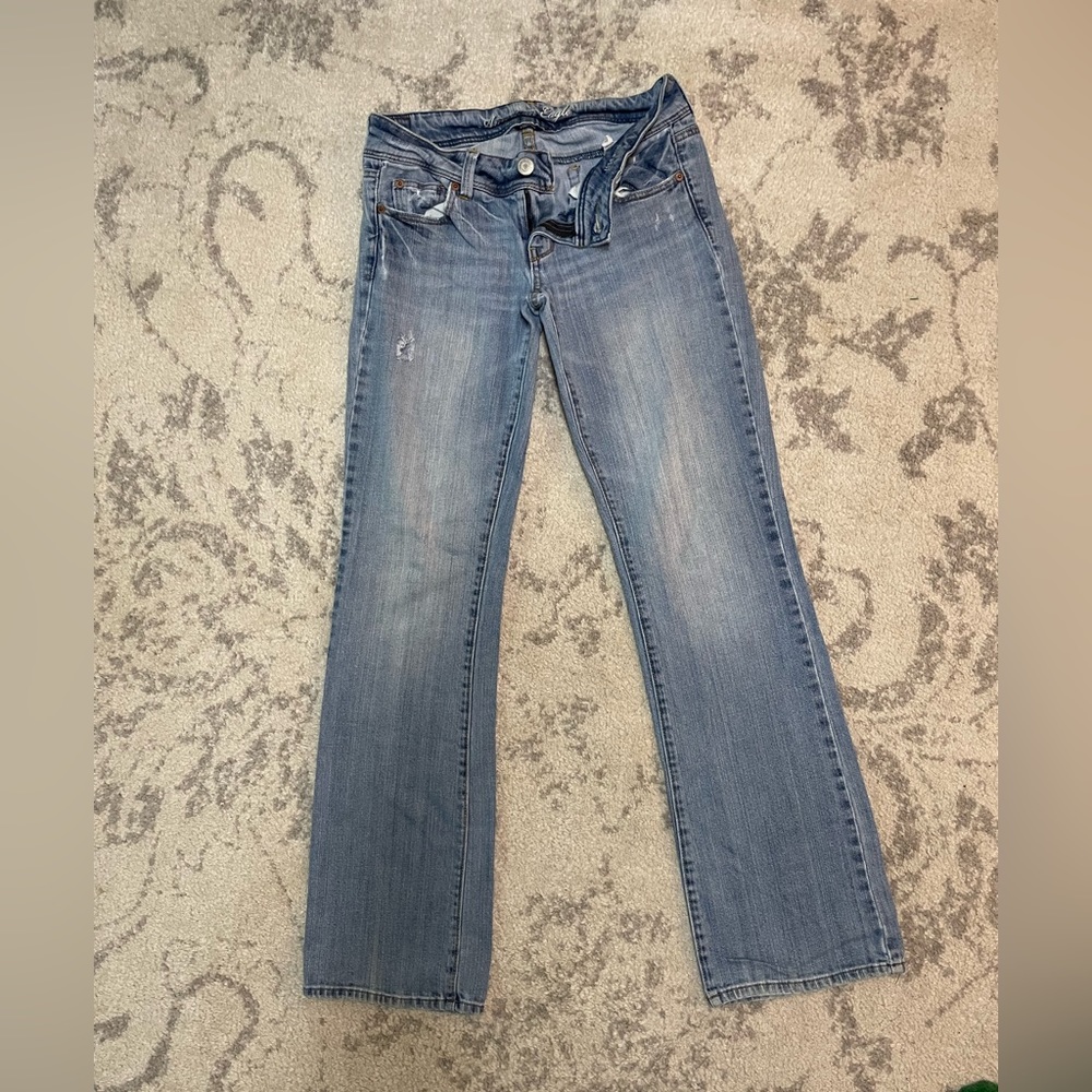 American Eagle Stretch Slim Bootcut Jeans Size 6L